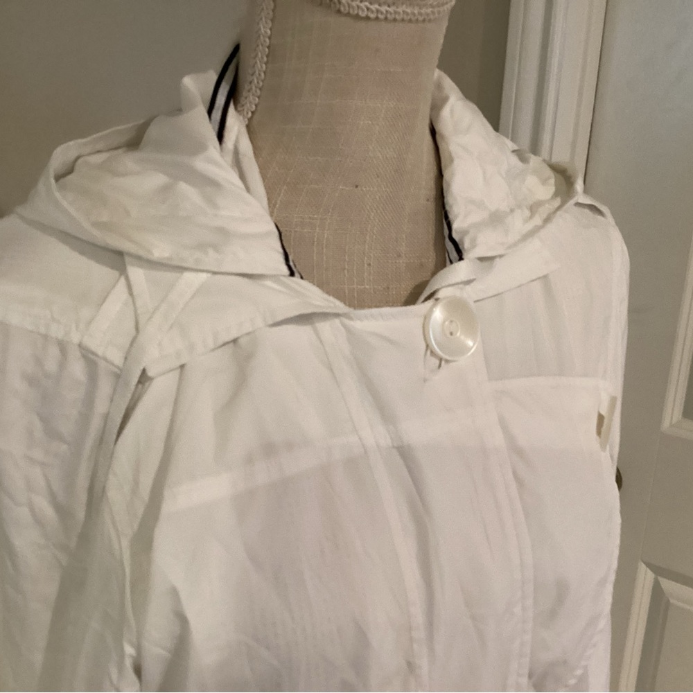 Soma White Utility Jacket with Hood - Picture 3 of 8